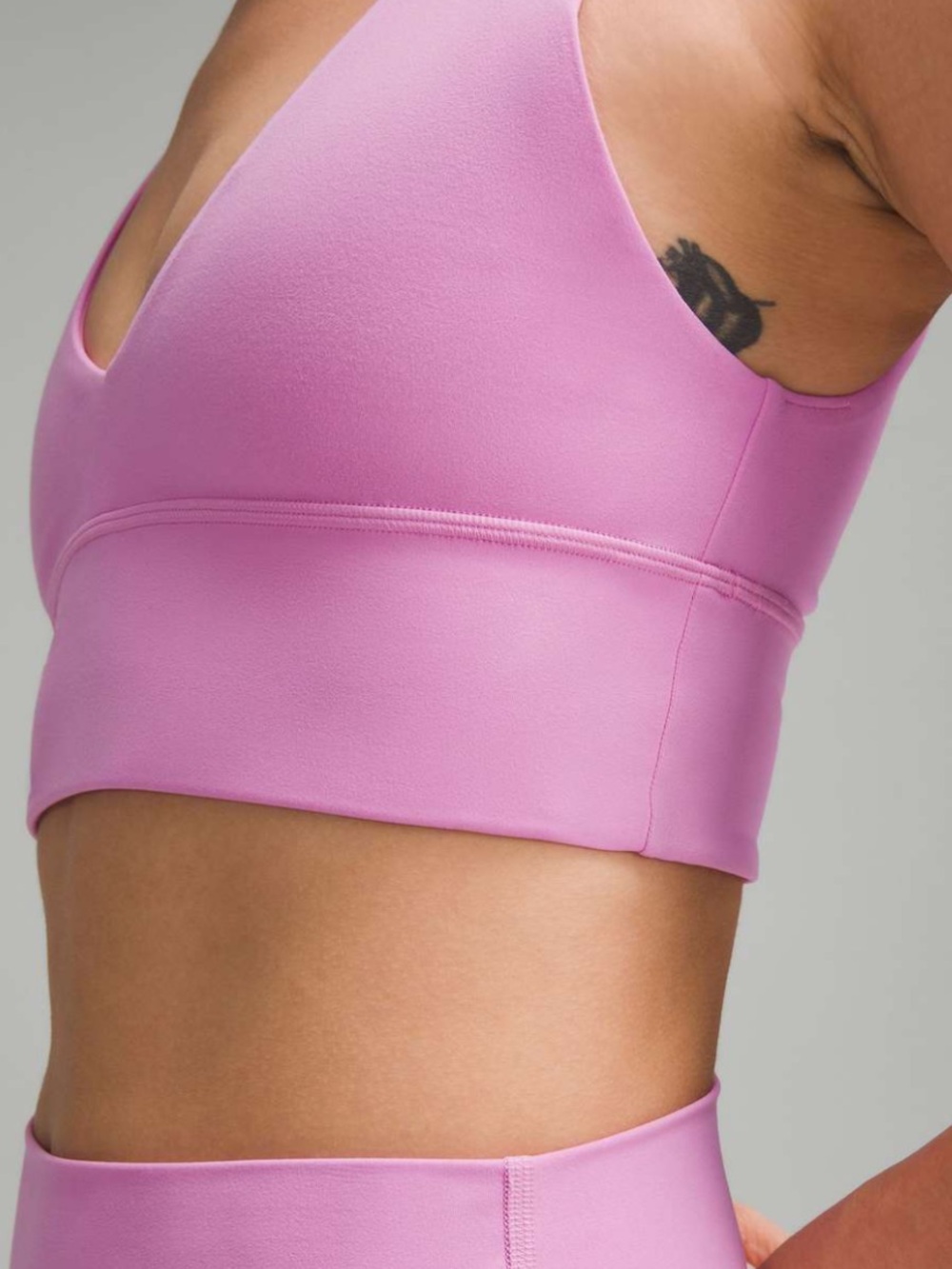 Lululemon Align V-Neck Bra *Light Support A/B Cup - Dahia Mauve Size 8